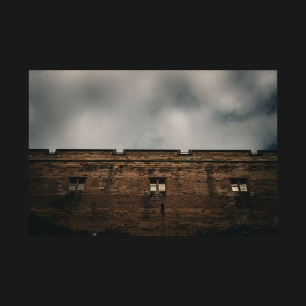 The walls of Bamburgh Castle by chiaravisuals