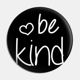 Be Kind Typography Simple Script For Kindness & Positive Energy Pin