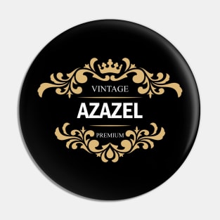 Azazel Name Pin