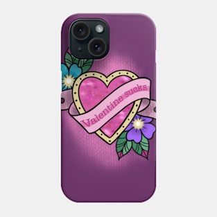 Valentine Sucks Phone Case