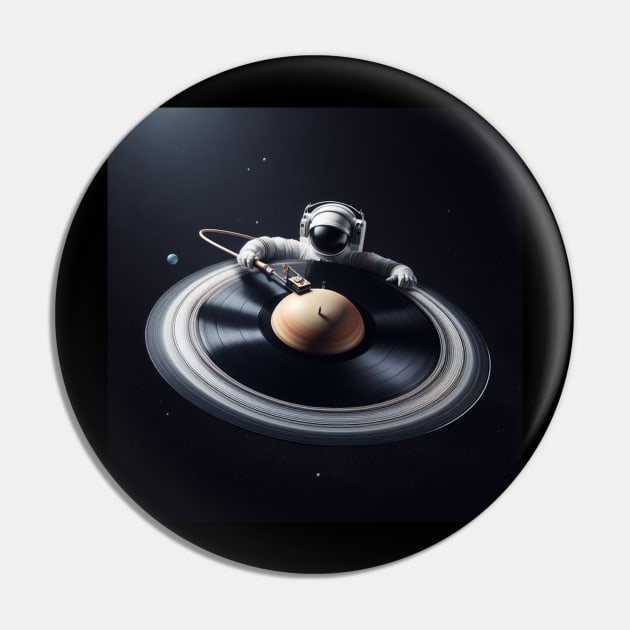 Saturn Turntable Pin by DadOfMo Designs