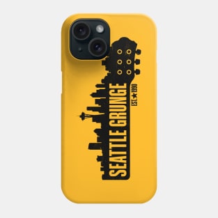 Seattle Grunge Music Phone Case