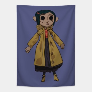 Coraline Doll Tapestry