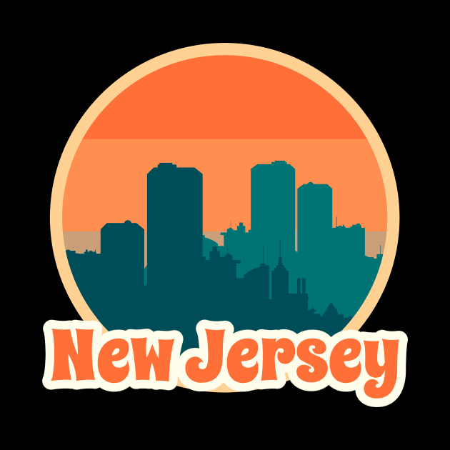 Vintage New Jersey by Insert Place Here