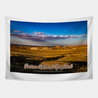 Sunset on the Pawnee Buttes at Pawnee National Grassland Colorado Tapestry