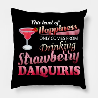 STRAWBERRY DAIQUIRIS A FRUITY RUM FAVORITE Pillow