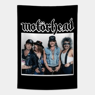 Motorhead Black White Tapestry