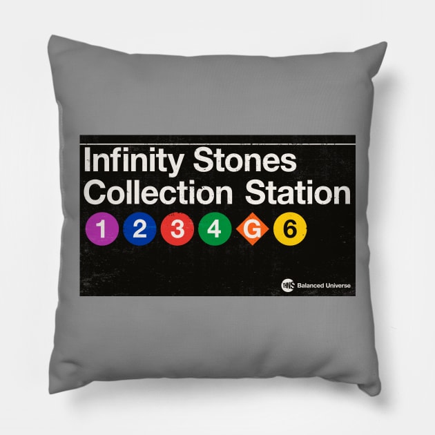 Infinity Trains Pillow by monsieurgordon