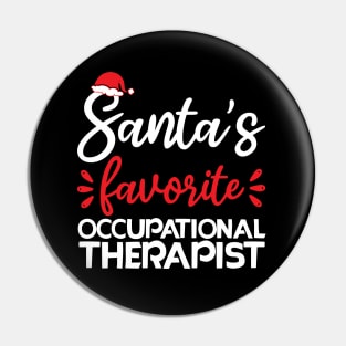 occupational therapist funny christmas Pin