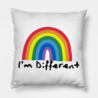 i'm different Pillow