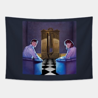 imaginary 80's horror film Tapestry