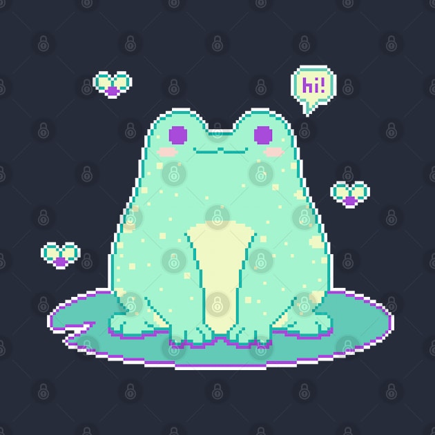 Cute Frog by gabdoesdesign