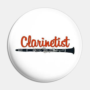 Clarinetist Pin