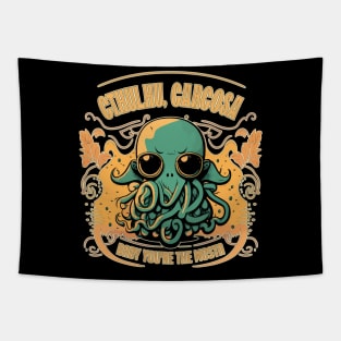 Determined Cthulhu, Carcosa, Baby You're The Mosta Design Tapestry