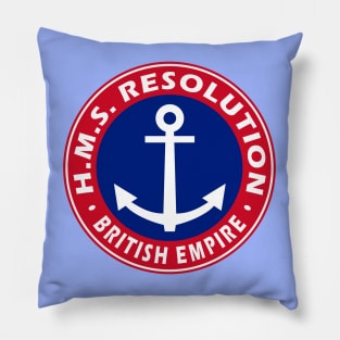 H.M.S. Resolution Pillow