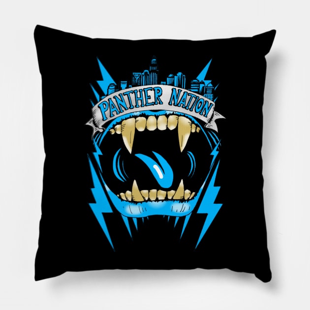 Panther Nation "Pride" Pillow by ThePunkPanther