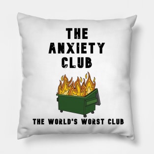 The Anxiety Club Pillow