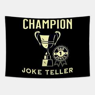 Champion Joke Teller Tapestry