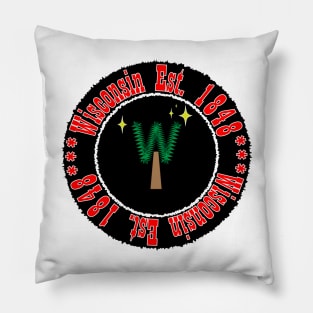 Wisconsin forever Pillow