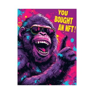 NFT Craze: The Laughing Gorilla T-Shirt