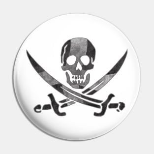 Skull and Cutlass Pin