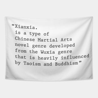 Xianxia Mean T shirt Tapestry