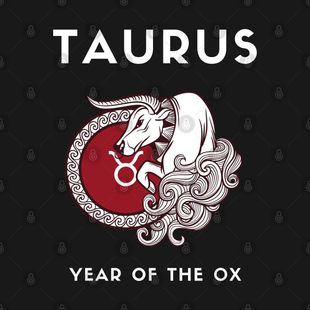 TAURUS / Year of the OX by KadyMageInk