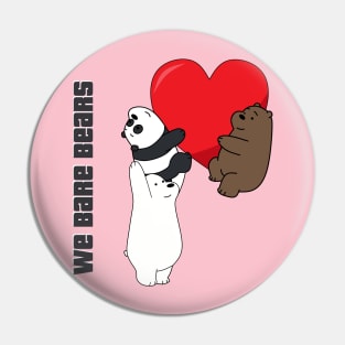 We Bare Bears Pin