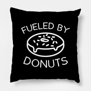 Fueled By Donuts Pillow