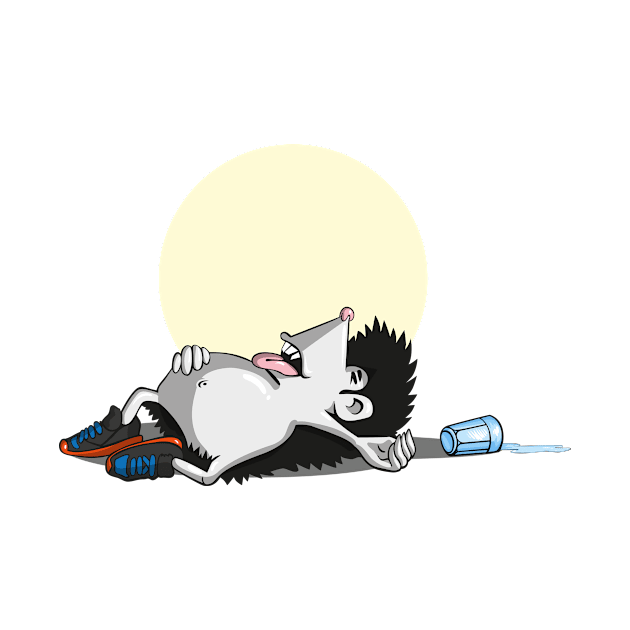 drunk hedgehog by Shvetsov