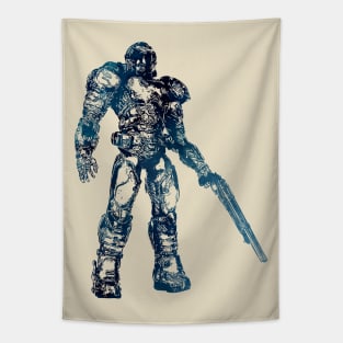 Doom Marine Tapestry