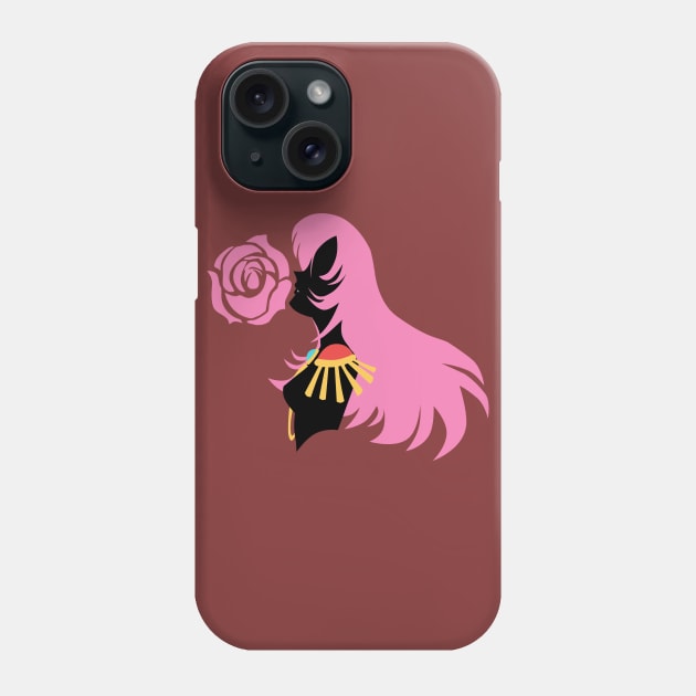 Utena Rose Cameo Phone Case by Spring Heart