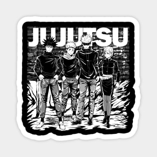 The Punks of Jujutsu (Version 1) Magnet