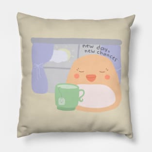 New Day, New Chances Mochi Duck Pillow