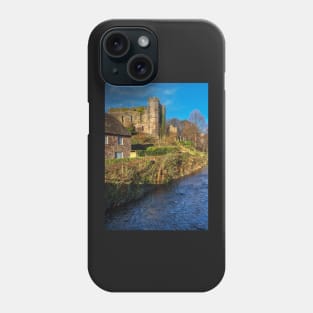 Brecon Castle Above The River Honddu Phone Case