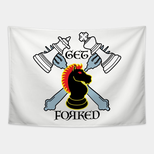 GET FORKED black wins Tapestry by PeregrinusCreative