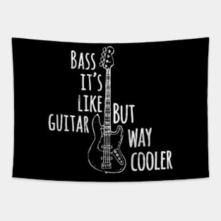 Bass Player Bass It Like Guitar But Way Tapestry