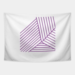 Geo Zoom Amethyst Tapestry