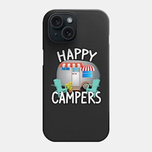 Cool Camping Stuff - Happy Campers Phone Case