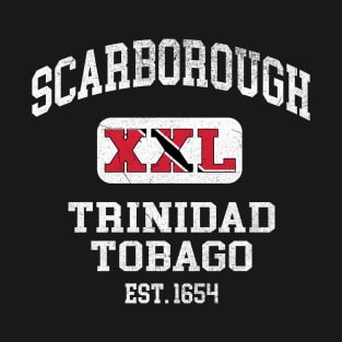 Scarborough, Trinidad and Tobago - XXL Athletic design T-Shirt