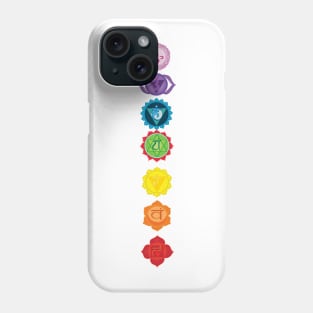 Seven Chakra alligned Phone Case