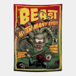 The Beast With Many Eyes Tapestry