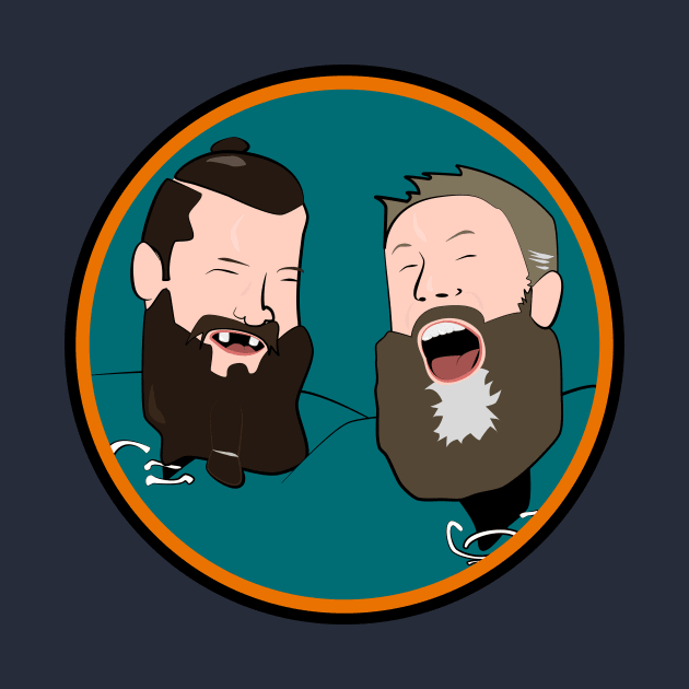 Bearded Buddies Joe Thornton Brent Burns by MDSmith29