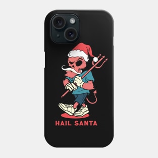 Christmas Hail Santa Phone Case