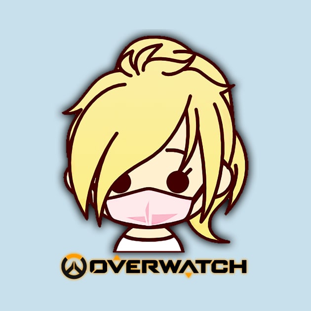 Overwatch Mercy Logo by DebHarley