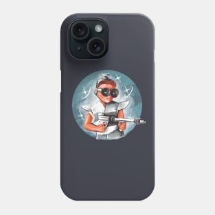 space laser gun Phone Case