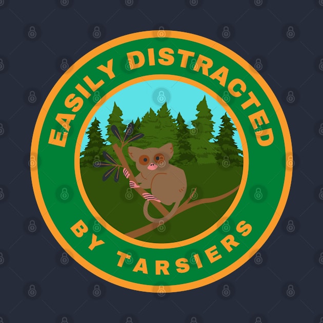 Easily distracted by Tarsiers by InspiredCreative