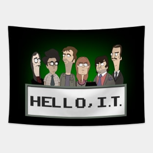 Hello, IT. The IT Crowd Tapestry