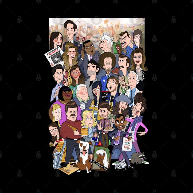 Parks and Recreation by Art of Stephen Silver