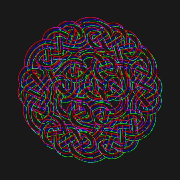 Celtic spiral knot by indusdreaming